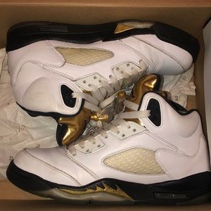 Air Jordan Olympic Gold 5s